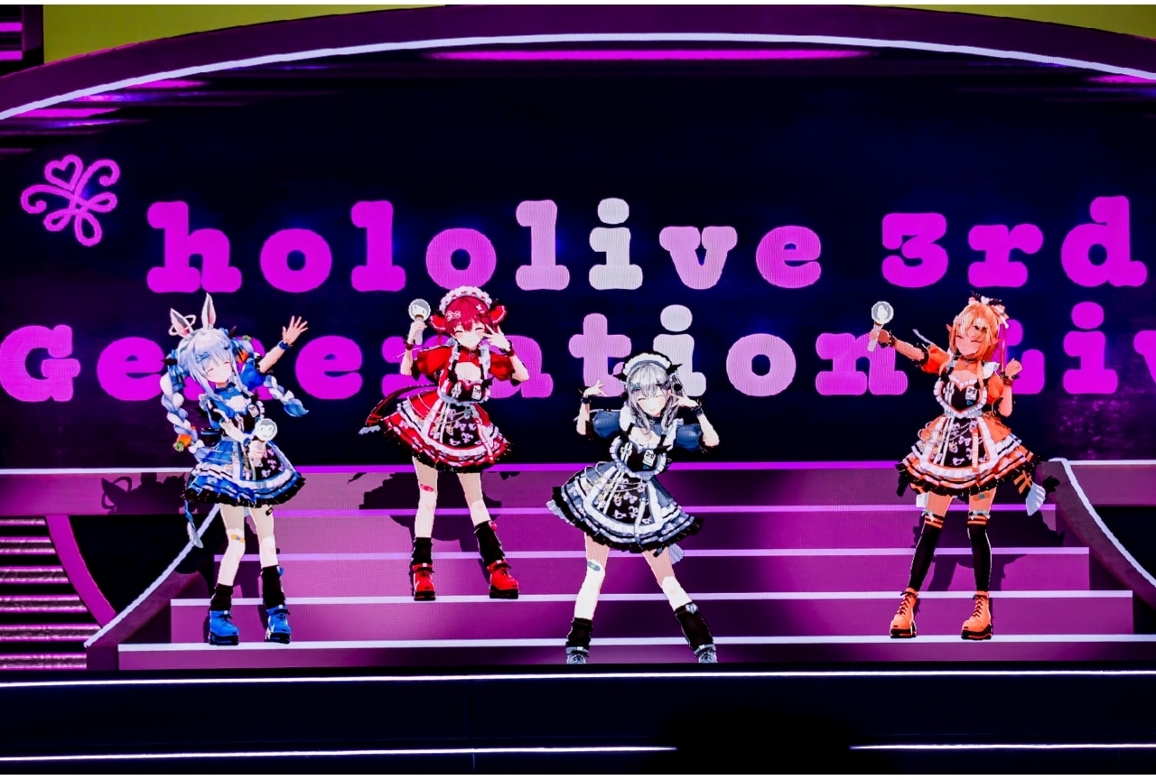 ホロライブ・3期生のライブ「きゅるるん大作戦」公式レポート