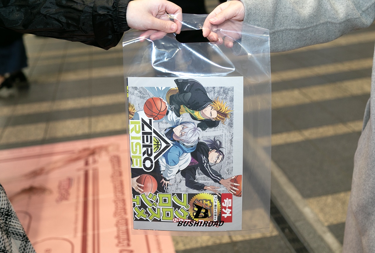ブシロード新プロジェクト『ZERO RISE』号外チラシ配布レポ