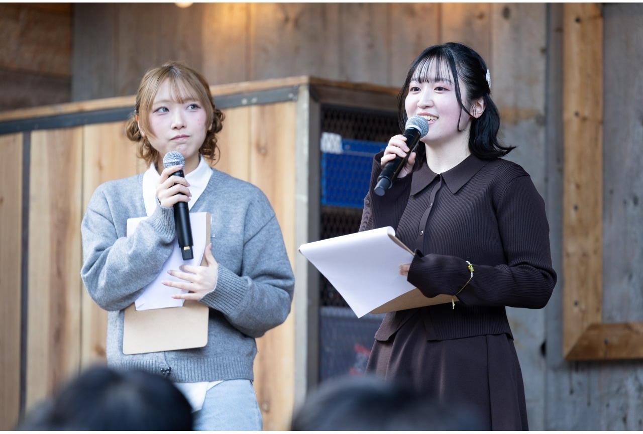 『幼ラブ』久住琳、山本悠有希登壇の「AKIVALENTINE」ステージ公式レポ