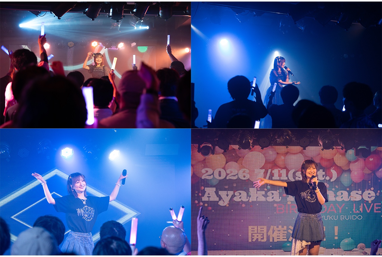 七瀬彩夏　初ワンマンLIVE「軌道 – In My Orbit -」で描き出したこれまでとここから