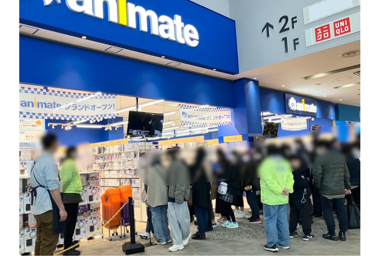 富山県2店舗目となるアニメイトのオープン日の様子や店内をご紹介♪