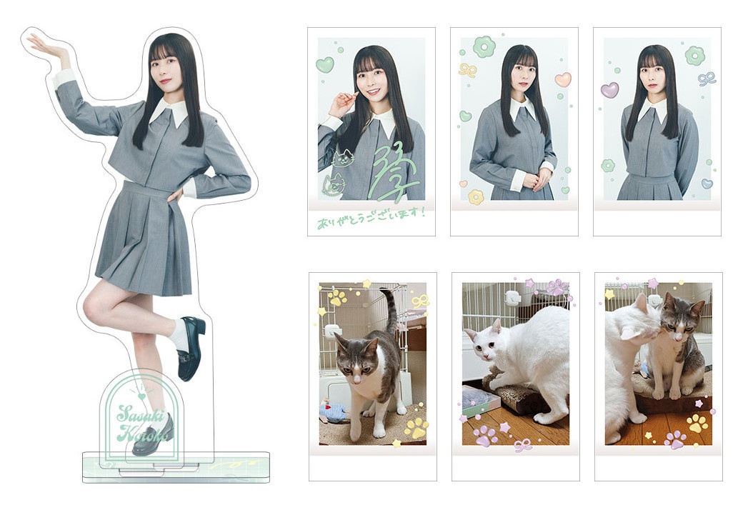 声優・佐々木琴子が愛猫と共にグッズ化！ 単独イベントも開催決定