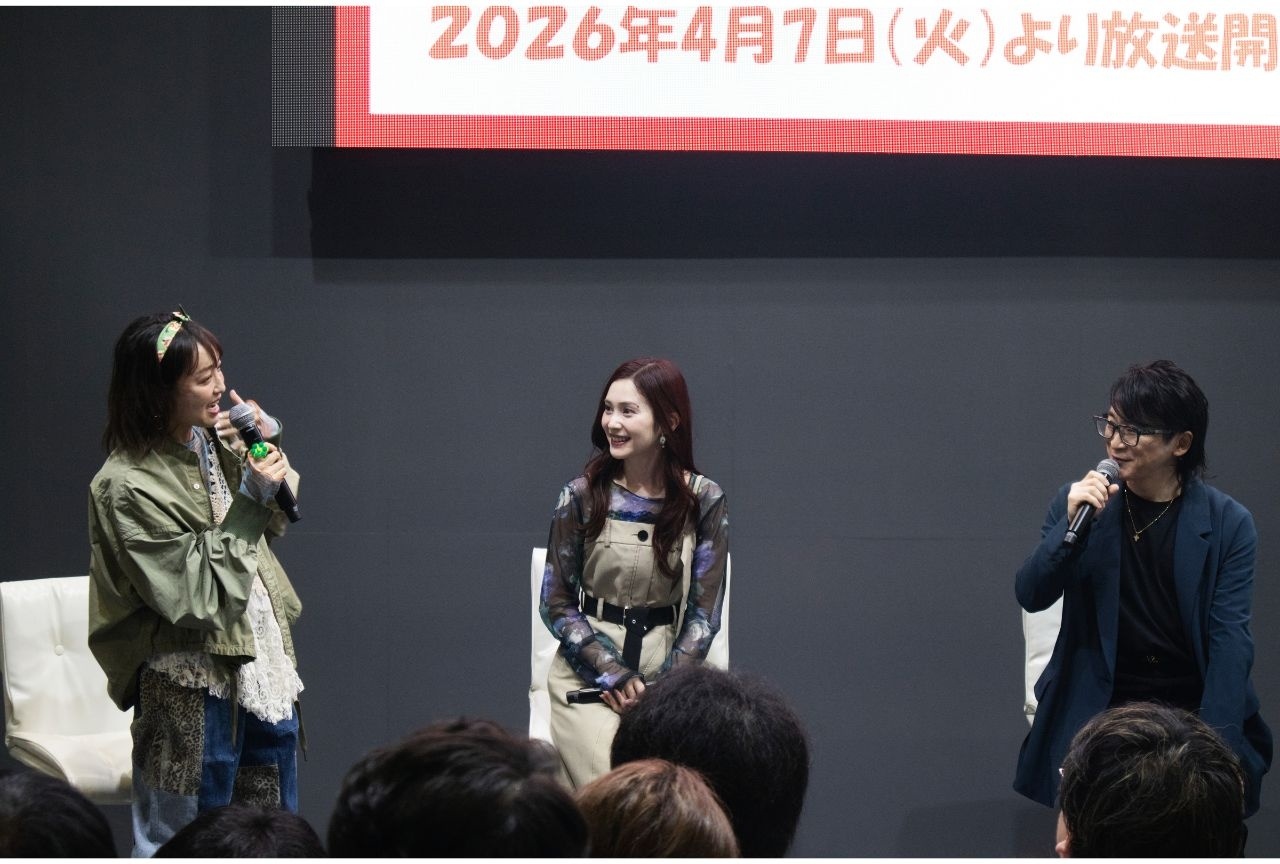 阿部敦、M・A・O、金田朋子が登壇！ 春アニメ『めがおれ』日テレステージレポート【AJ2026】